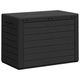Garden Storage Box Anthracite 78x44x55 cm 49444
