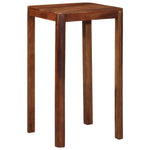 ZNTS Bar Table 60x60x107 cm Solid Wood Acacia 4102370