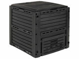 Garden Composter Black 59.5 x 60 x 81.5 cm 280 L 100% PP 42033415