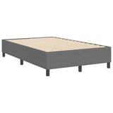 Platform Bed Frame Light Grey 120 x 190 cm Fabric 3337397