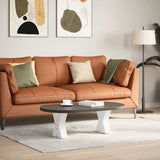 Coffee Table Legs X-Shaped 2 pcs White 40x cm Steel 4012933