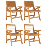 5 Piece Garden Dining Set Solid Wood Acacia 3156864