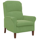 Armchair Light green 76 x 94 x 102 cm Velvet 42009860