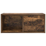 TV Cabinets 2 pcs Smoked Oak 60x31x25.5 cm Engineered Wood 861445