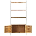 4-Tier Bookcase 80x30x180 cm Solid Reclaimed Wood 284419