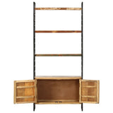 4-Tier Bookcase 80x30x180 cm Solid Reclaimed Wood 284419