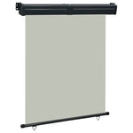 Balcony Side Awning 145x250 cm Grey 48428