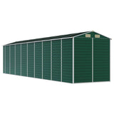 Garden Shed Green Galvanised Steel Large Garden Shed 3188239