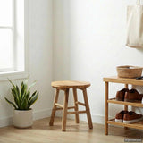 Garden Stool Natural 38 x 42 cm Bamboo 42028239