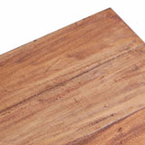 Coffee Table 60x45x23 cm Solid Mahogany Wood 283918