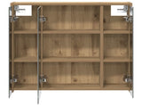 Bathroom Mirror Cabinet Artisian Oak 63.5 x 16 x 62.5 cm 889158