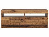 LED TV Cabinet Old Wood Engineered Wood 897883