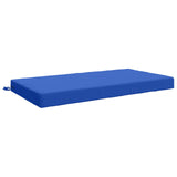 Seat Cushion SOEST 100% Polyester Royal Blue 120 x 80 x 10 cm 946805