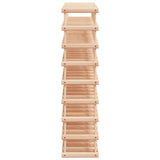 Wine Rack for 72 Bottles 90.5x23x90.5 cm Solid Wood Pine 353753