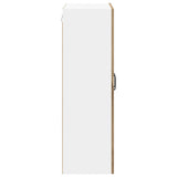 Wall Glass Cabinet LUCCA Artisan Oak 60 x 31 x 100 cm 885184