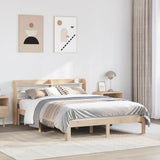 Bed Frame with Headboard without Mattress 120x200 cm 3306786