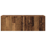 TV Wall Cabinet Wall-mounted 2 pcs Old Wood 59.5 x 31 x 40 cm 892346