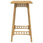 Outdoor Bar Table Square 55x55x100 cm Bamboo 4108229