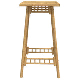 Outdoor Bar Table Square 55x55x100 cm Bamboo 4108229