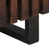 TV Cabinet Brown 105x34x46 cm Solid Wood Mango 377438