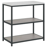 Kitchen Storage HATTEM Rusty 90 x 50 x 92 cm Steel 874960