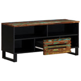 TV Cabinet 100x34x46 cm Solid Wood Acacia 377518