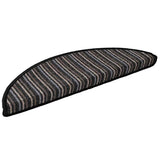 Self-adhesive Stair Mats 15 pcs Anthracite 56 x 17 x 3 cm 42011438
