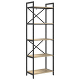 Bookshelf Sonoma Oak 56 x 34 x 171 cm Engineered Wood 883863