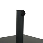 Outdoor Umbrella Base Black 45 x 45 x 31.5 cm Steel , Concrete 42010008