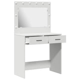 Dressing Table White 78.5 x 41 x 135 cm Engineered Wood 865028