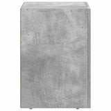 Bedside Table 2 pcs Concrete Grey 29.5 x 33.5 x 50 cm 891231