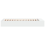 Bed Frame without Mattress White 75x190 cm Small Single 3280622