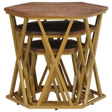 Coffee Tables Brown 55 x 55 x 50 cm Solid Mango Wood 4104646