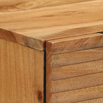 Sideboard 2 pcs Brown 60 x 33 x 75 cm Solid Acacia wood 3310010