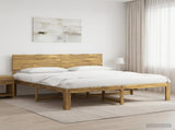 Double Bed Frame with Headboard ROSTOCK White 180 x 200 cm 3405424