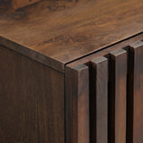 TV Cabinet Brown 105x34x46 cm Solid Wood Mango 377438