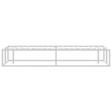 Bed Frame without Mattress White 140x200 cm Metal 4017425