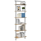 Bookshelf Artisan Oak 60 x 24 x 203 cm Engineered wood 879976