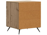 Bedside Cabinet Artisan Oak 43 x 41 x 66.5 cm Engineered Wood 895484