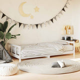 Kids Bed Frame White 90x200 cm Solid Wood Pine 834424