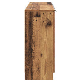 Sideboard with Drawer 3 pcs Old Wood Engineered Wood 3415711