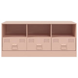 TV Cabinet Pink 99x39x44 cm Steel 841734