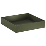 Garden Planter 2 pcs Olive Green 100 x 100 x 20 cm 8005029