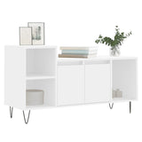 TV Cabinet White 100x35x55 cm Engineered Wood 831316