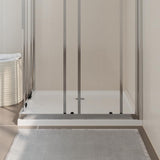 Rectangular ABS Shower Base Tray White 80x90 cm 148908