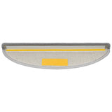Stair Mats 20 pcs 56x17x3 cm Light Grey Half Round 3365784