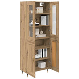 Highboard 2 pcs Artisan Oak 69.5 x 34 x 180 cm Engineered Wood 3415944