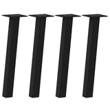 Coffee Table Legs 4 pcs Black 42 cm Steel 4012488