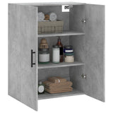Wall Mounted Cabinet Concrete Grey 69.5x34x90 cm 828448