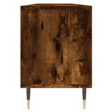 TV Cabinet Smoked Oak 150x30x44.5 cm Engineered Wood 831265